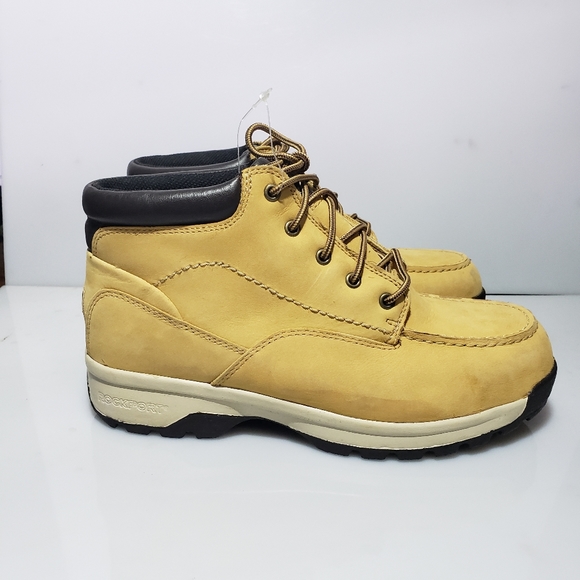 Rockport Women's Size 10 EH Steel Toe Waterproof Boots 8159 - Picture 1 of 16